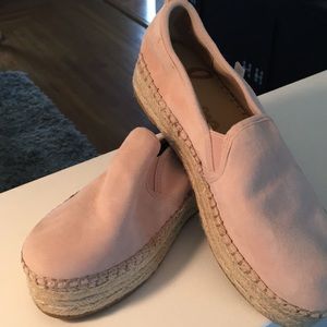 NEW Sam Edelman Carrin Pink Platform Espadrille (7.5)